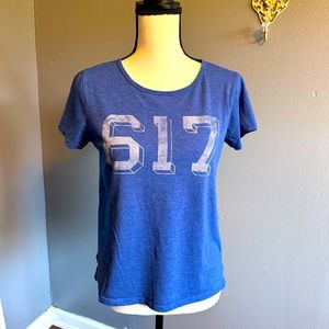LOCAL PRIDE BY TODD SYNDER blue top. Size Small.